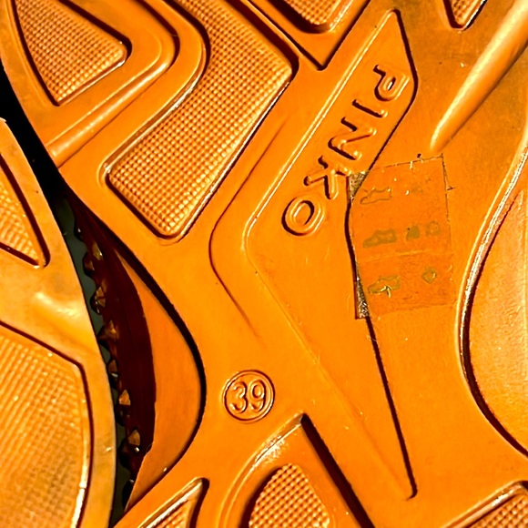 PINKO. Rhinestone Sneakers. Neoprene. Size 39/8. Like New - Picture 9 of 9